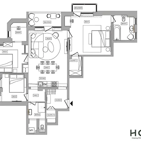 Apartment Wes Anderson In